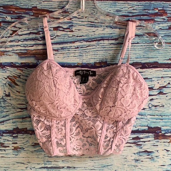 Pretty Tiny Tops Lace Bralette - Picture 1 of 5